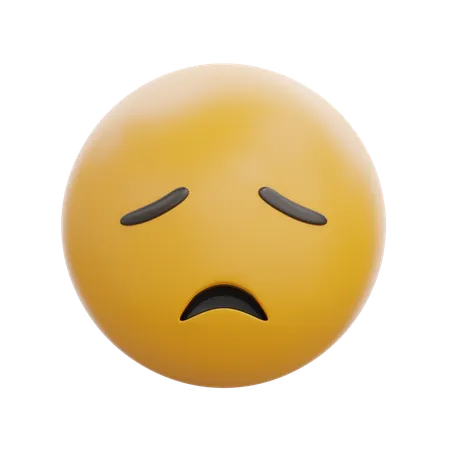 Disappointed Face  3D Icon