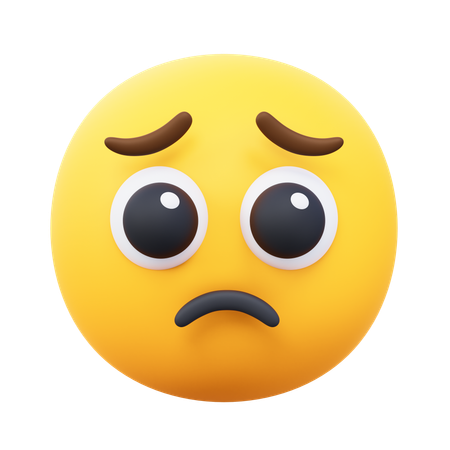 Disappointed Sad  3D Icon