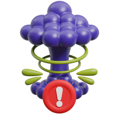 Disaster  3D Icon
