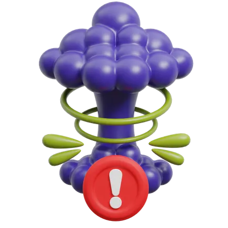 Disaster  3D Icon