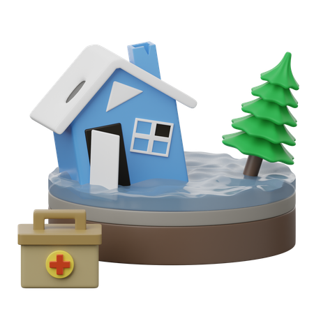 Disaster Relief  3D Icon