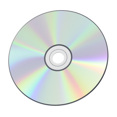Disc  3D Icon