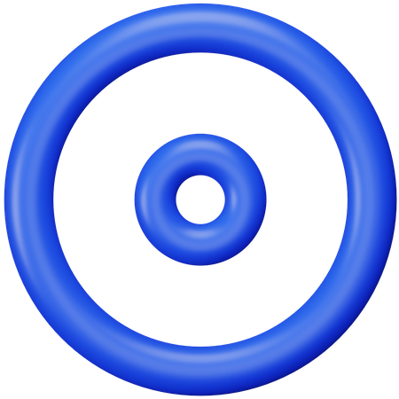 Disc  3D Icon