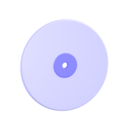 Disc  3D Icon