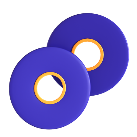 Disc  3D Icon