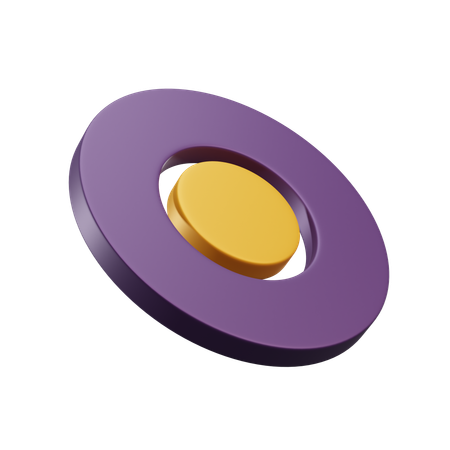 Disc  3D Icon