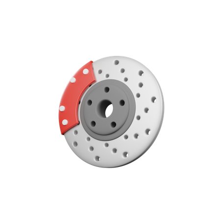 Disc Brake  3D Icon