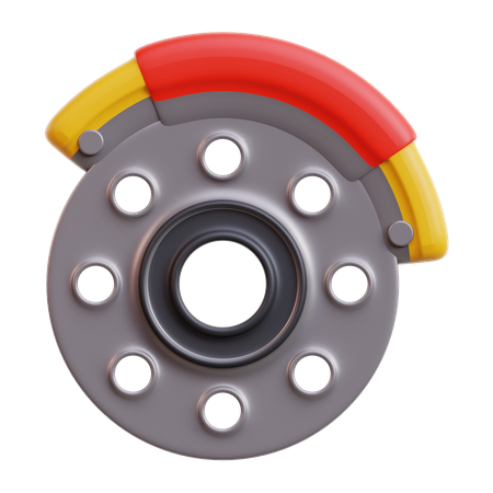 Disc Brake  3D Icon