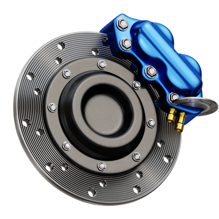 Disc Brake  3D Icon