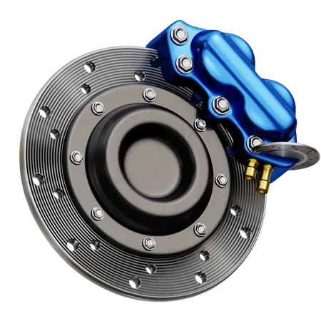 Disc Brake  3D Icon