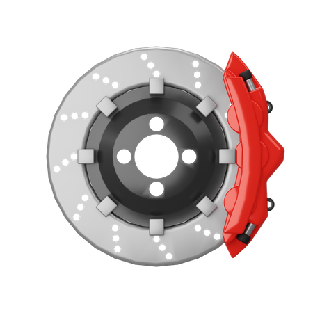 Disc Brake  3D Icon