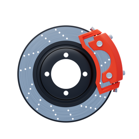 Disc Brake  3D Icon