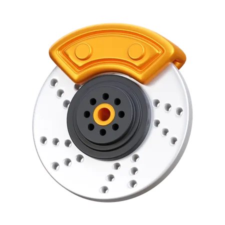 Disc Brake  3D Icon