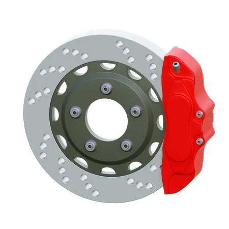 Disc Brake  3D Icon