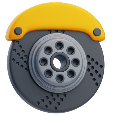 Disc Brake  3D Icon