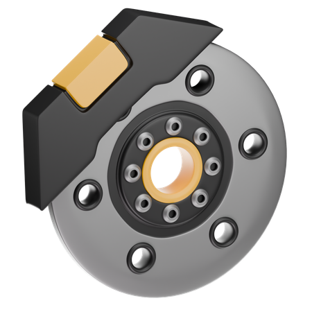 Disc Brake  3D Icon