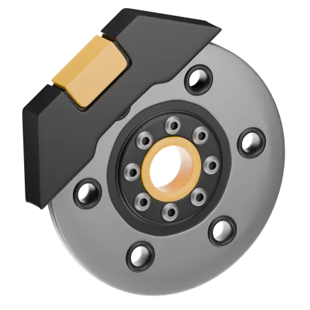 Disc Brake  3D Icon