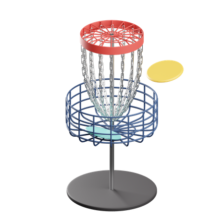 Disc Golf  3D Icon