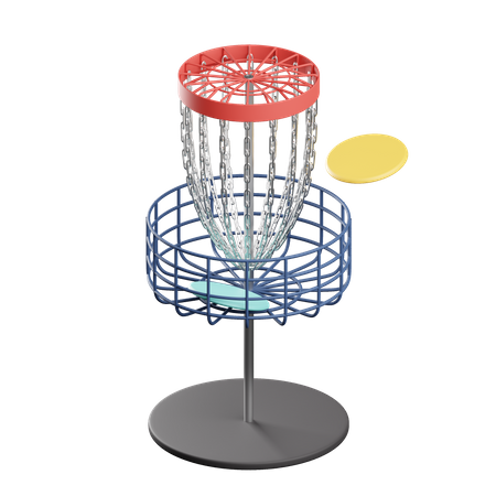 Disc Golf 3D Icon