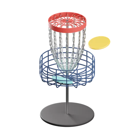 Disc Golf  3D Icon