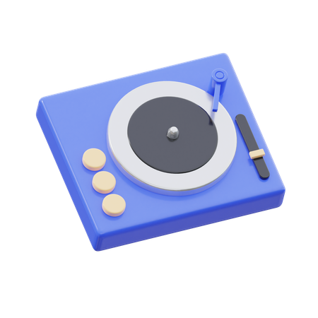 Disc Jokey  3D Icon