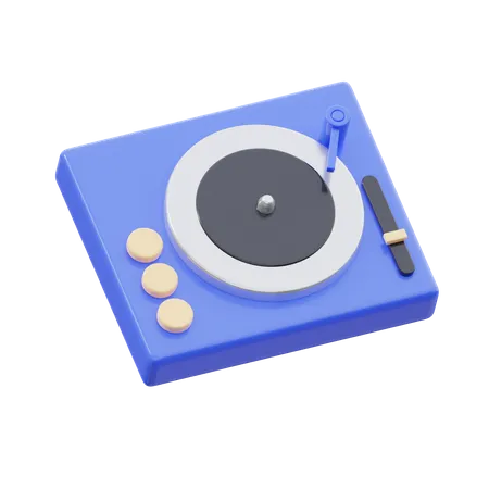 Disc Jokey  3D Icon