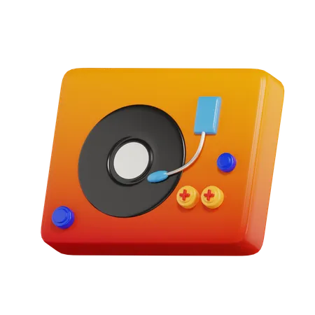 Disc Jokey  3D Icon