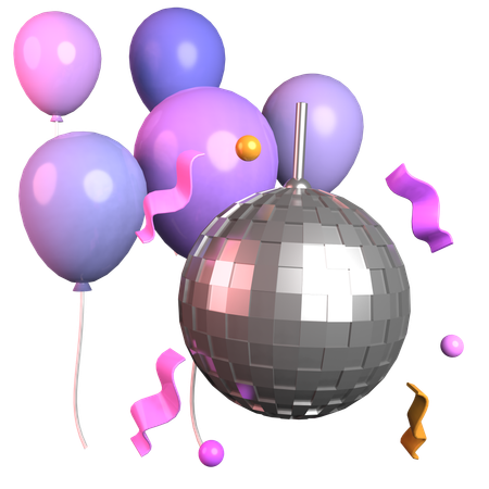 Disco  3D Icon