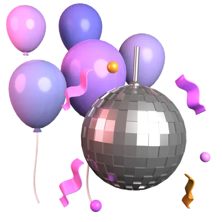 Disco  3D Icon