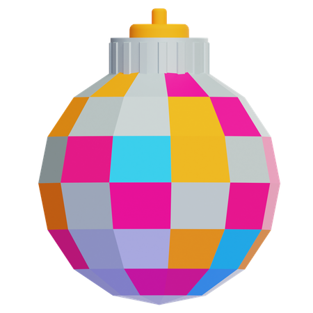 디스코 볼  3D Icon