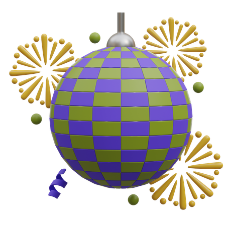 Disco Ball  3D Icon