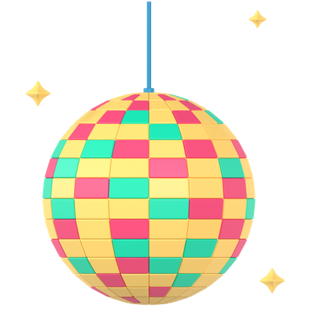 Disco Ball  3D Icon