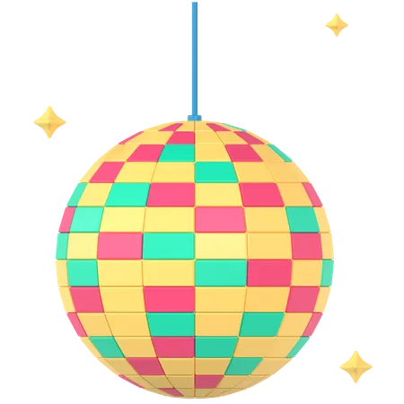 Disco Ball  3D Icon