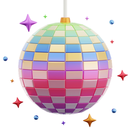 Disco Ball  3D Icon