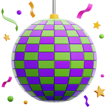 Disco Ball  3D Icon