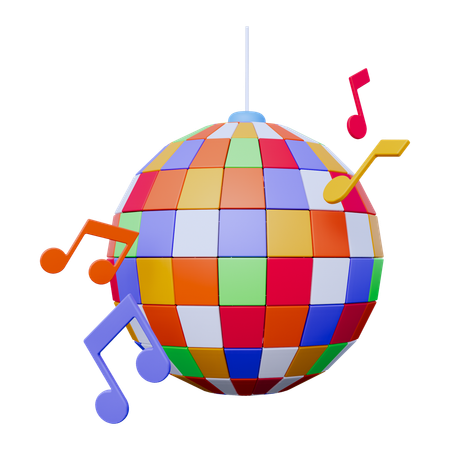 Disco Ball  3D Icon