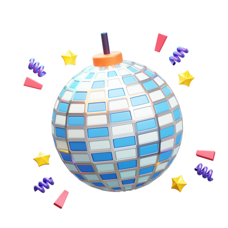 Disco ball  3D Icon