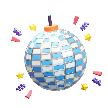 Disco ball  3D Icon