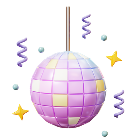 Disco Ball  3D Icon