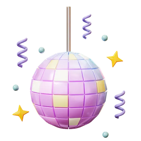 Disco Ball  3D Icon