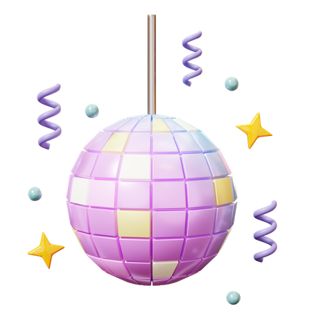 Disco Ball  3D Icon