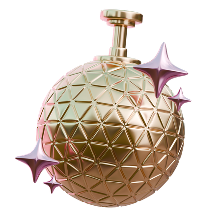 Disco Ball  3D Illustration