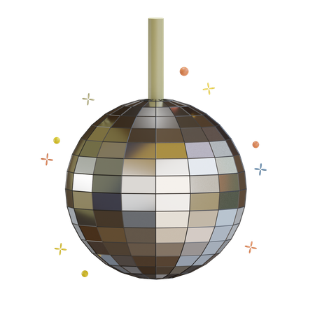 Disco Ball 3D Icon