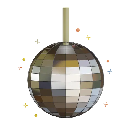 Disco Ball 3D Icon