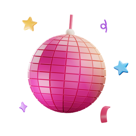 Disco Balls  3D Icon