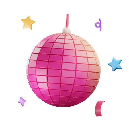 Disco Balls  3D Icon
