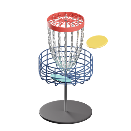 Disco de golfe  3D Icon
