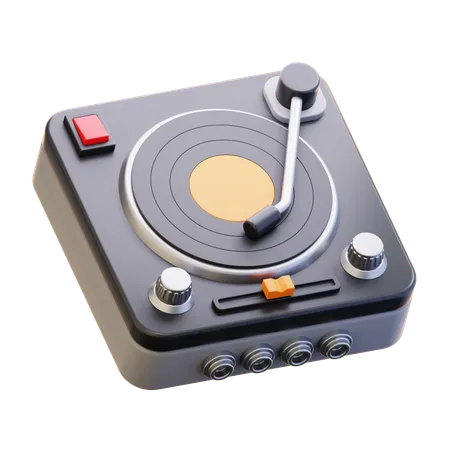 Disco de vinil  3D Icon