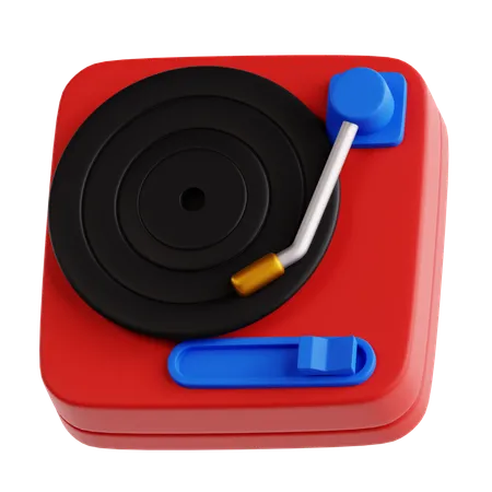 Disco de vinil  3D Icon