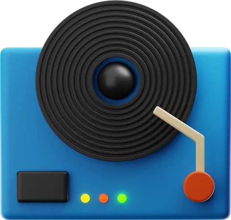 Disco de vinil  3D Icon